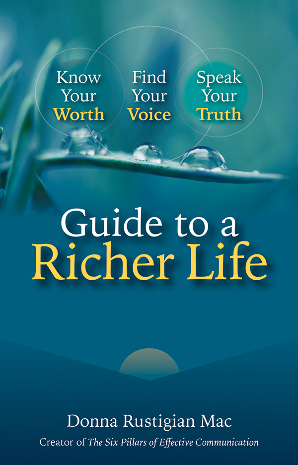 Guide to a Richer Life Donna Rustigian Mac 1